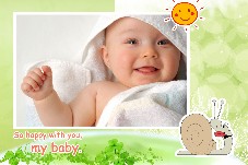 Baby & Kids photo templates Happy with You